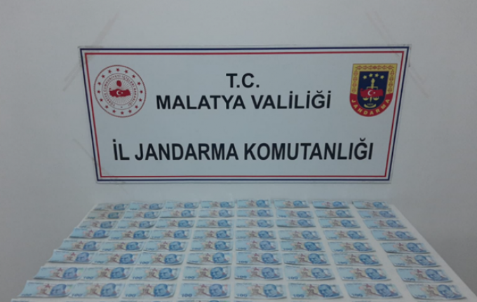 Malatya'da Sahte Para Ele Geçirildi