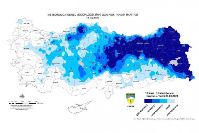 Meteorolojiden Malatya İçin Don Uyarısı