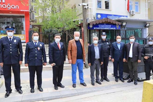 Görev Başındaki Polislere Başkan Güder’den  Sürpriz Ziyaret