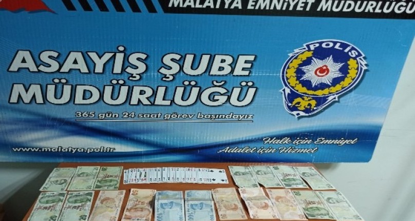 Malatya'da Kumarcılara Suçüstü