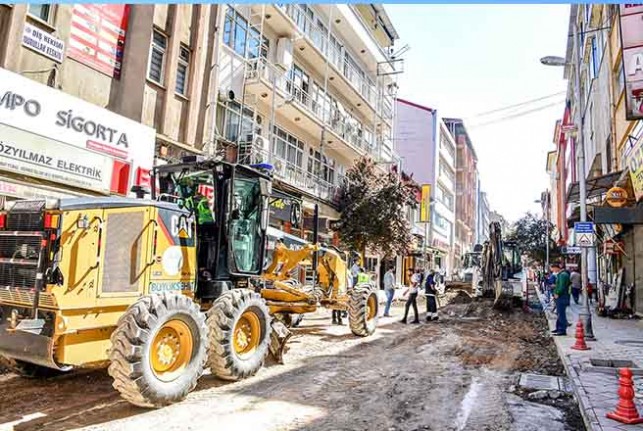 Büyükşehir Belediyesinden yılların sorununa neşter