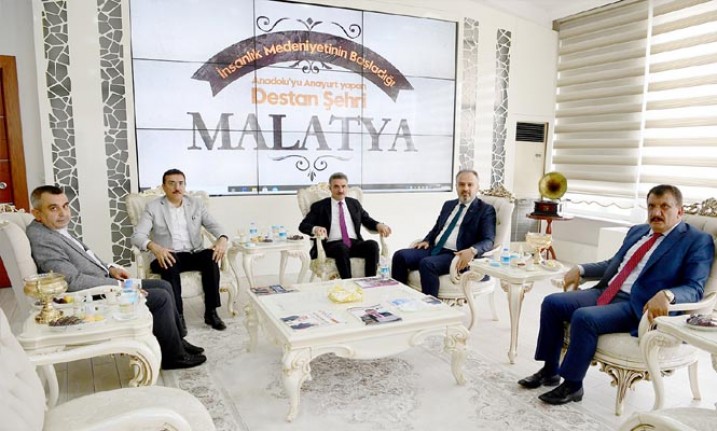 Bursa Büyükşehir Belediye Başkanı Aktaş’tan  Başkan Gürkan’a Ziyaret 