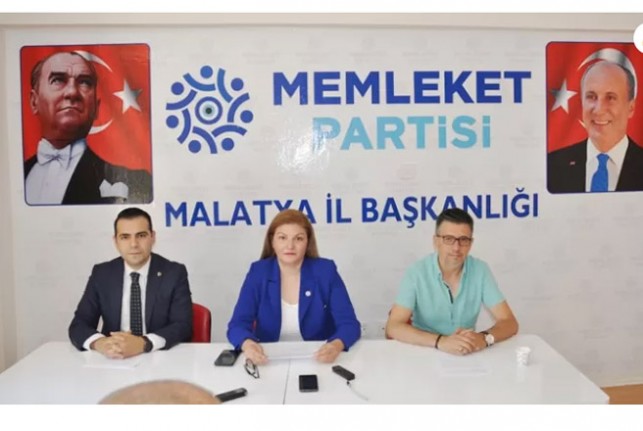 Memleket Partisi Malatya İl Teşkilatı Basınla Buluştu