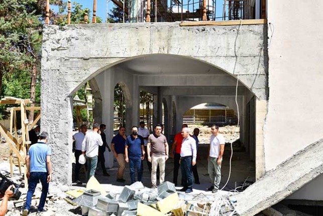 Başkan Çınar, Gündüzbey Sosyal Tesislerini İnceledi