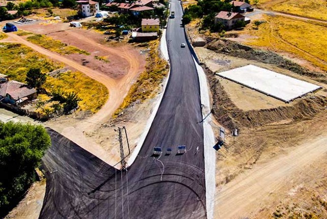 Hanımınçiftliği Ve Melekbaba Mahallesi Bağlantı Yolu Asfaltlandı