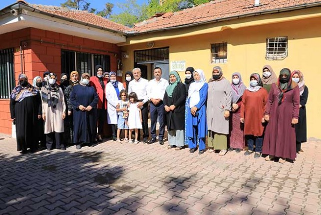 Başkan Güder, Kursiyerlerle Buluştu