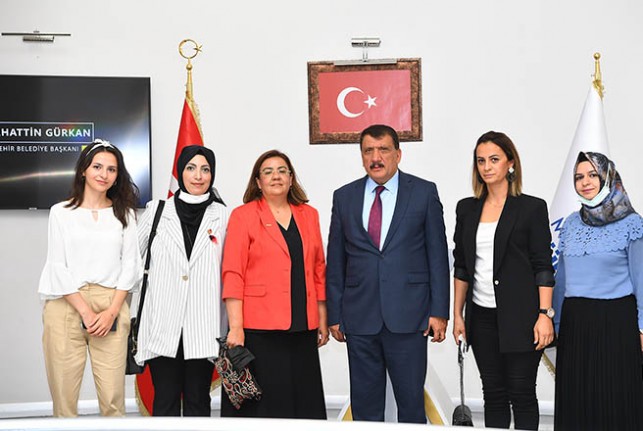 KADEM Malatya İl Temsilciliğinden Başkan Gürkan’a Ziyaret