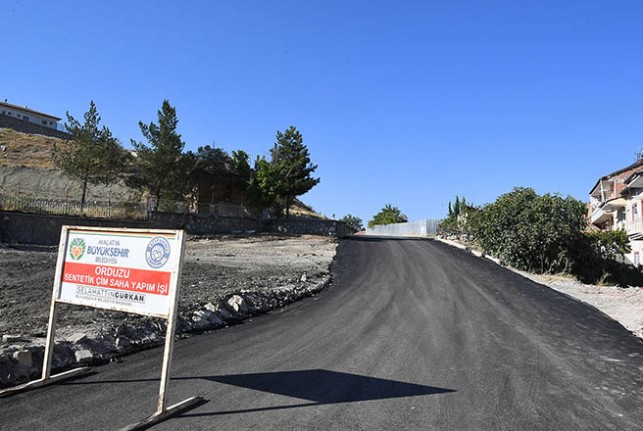 Orduzu Mahallesinde Alt ve Üst Yapı Yenilendi