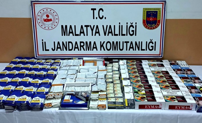 Jandarma'dan kaçak sigara operasyonu: 2 gözaltı