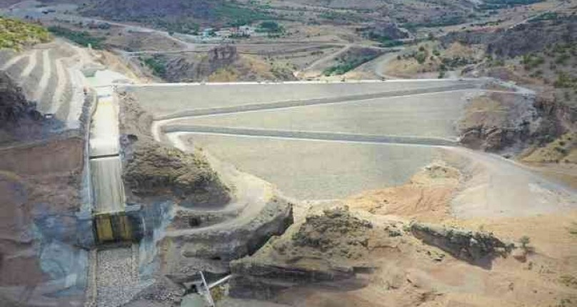 Yoncalı Barajı İnşaatında Çalışmalar Devam Ediyor