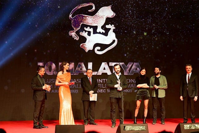 10. Malatya Uluslararası Film Festivali ödül gecesiyle kapanışı yapıldı