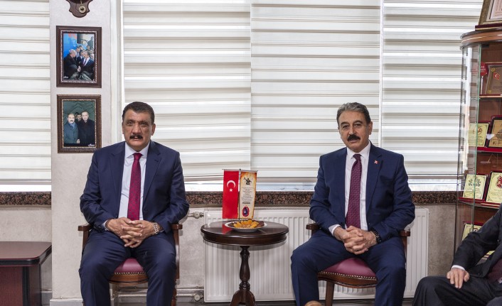Başkan Gürkan'dan Keskin'e Ziyaret