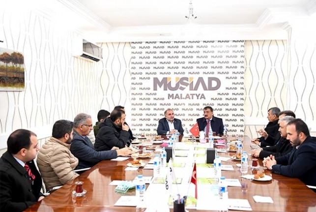 Başkan Gürkan Müsiad Malatya Şubesini Ziyaret Etti