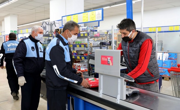 Battalgazi Belediyesi’nden Marketlere Fahiş Fiyat Denetimi