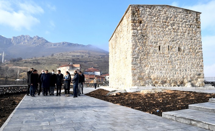 Venk şapelinin çevre düzenleme çalışmaları tamamlandı