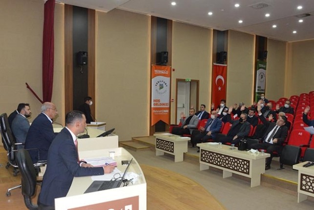 Yeşilyurt Belediye Meclisi 2021 Yılının Son Toplantısını Yaptı