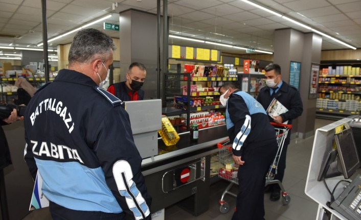 Battalgazi Belediyesi’nden Marketlere KDV Denetimi