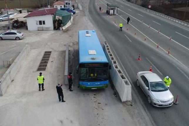 Jandarma Trafik Timleri tarafından denetleme yapıldı