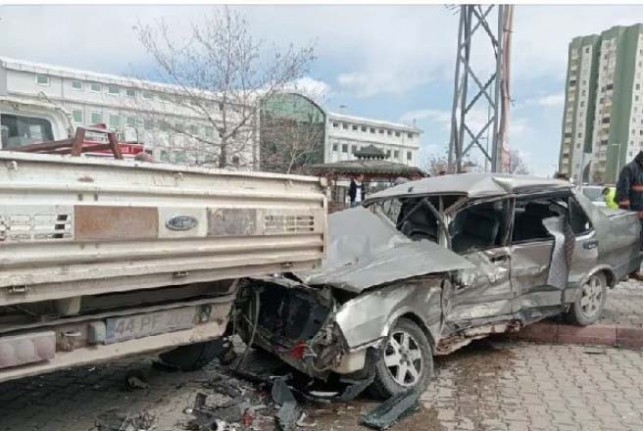 Malatya'da Kaza: 1 yaralı