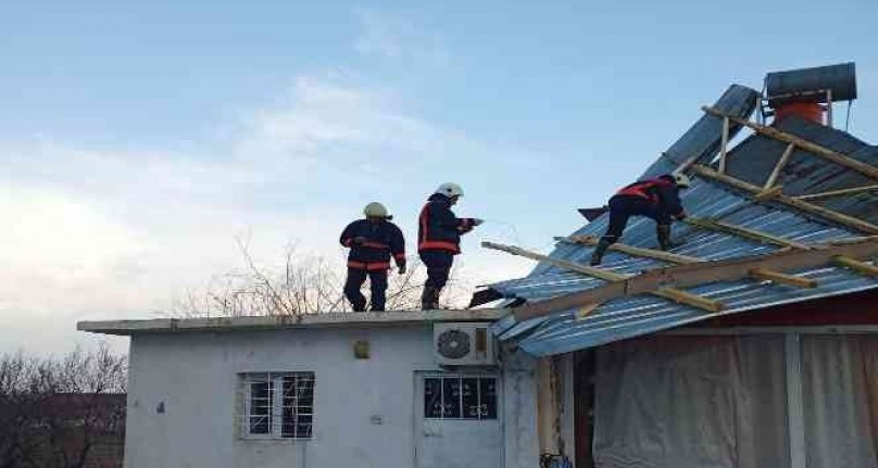 Malatya'da Şiddetli Fırtına