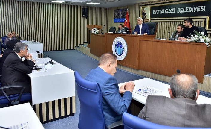 Battalgazi Belediye Meclisi, Nisan Ayı Olağan toplantısı 1.oturumu yapıldı