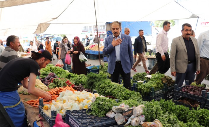 Keskin’den esnaf ziyareti, 'Bayram alışverişinizi esnaftan yapın'