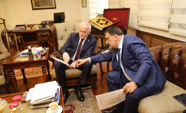 Başkan Gürkan'dan Vakıflar Genel Müdürü Ersoy'a Ziyaret
