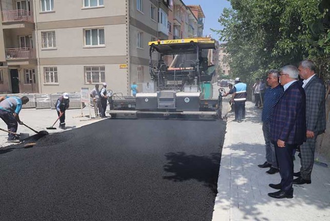 Başkan Güder, Kernek Mahallesindeki Ulaşım Yatırımlarını İnceledi