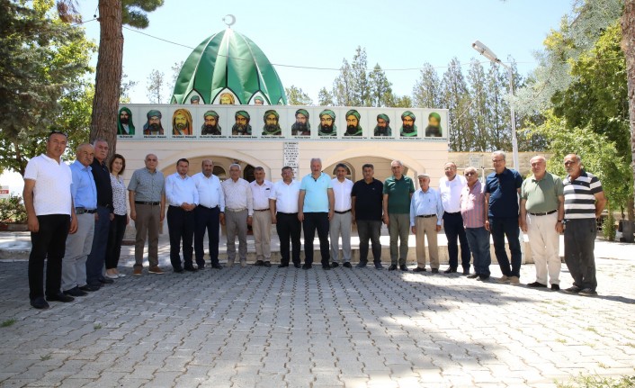 Başkan Güder’den Zeynel Abidin Türbesi Vakfına Muharrem Ayı Ziyareti