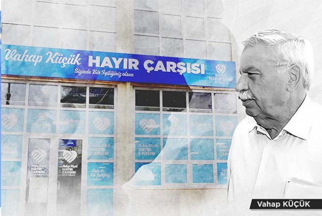 Yusuf Küçük’ten Vahap Küçük Hayır Çarşısına 1 Milyon 500 Bin Liralık Yardım