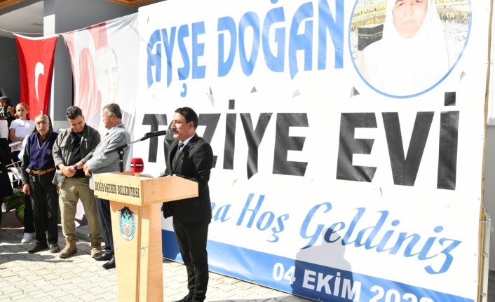 Ayşe Doğan Taziyeevi Açılışı Yapıldı