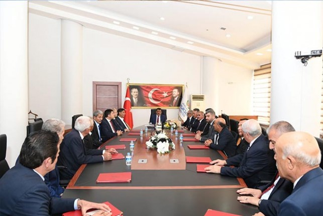 Başkan Gürkan,  Muhtar Dernekleriyle bir araya geldi