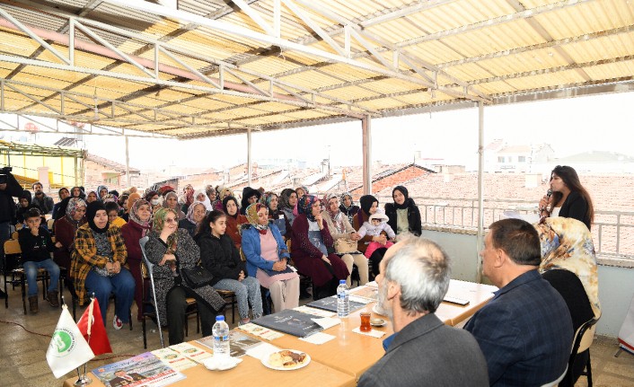 Başkan Gürkan, YEŞİLDER Çay Sohbetlerine katıldı