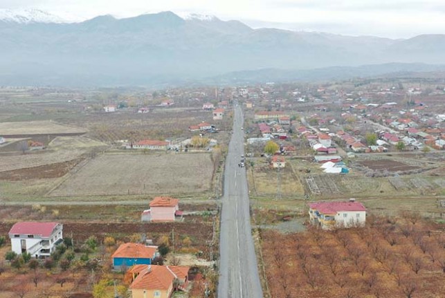 Doğanşehir ilçesinde asfaltsız yol kalmadı