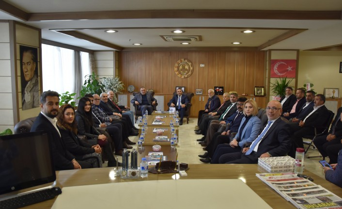 İYİ Parti'den TSO'ya Ziyaret