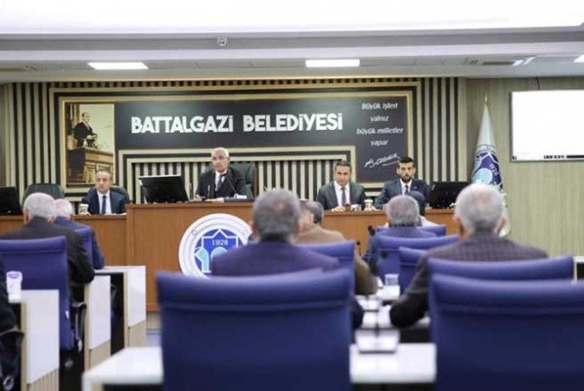 Battalgazi Belediye Meclisi 2022 Yılının Son Toplantısını Yaptı