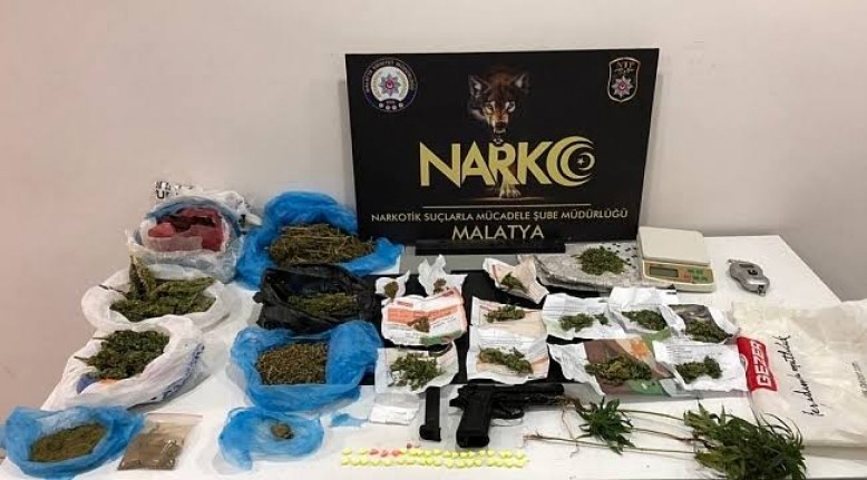 Malatya da 2465 Narkotik Operasyon Yapıldı