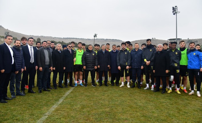 Malatya Protokolü'nden Yeni Malatyaspor'a Ziyaret