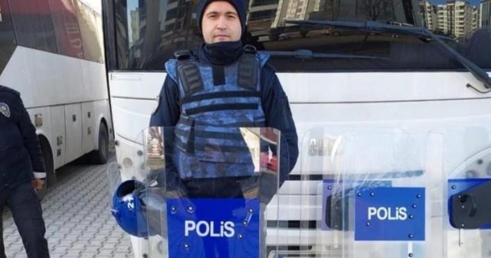 Malatyalı polis trafik kazasında hayatını kaybetti
