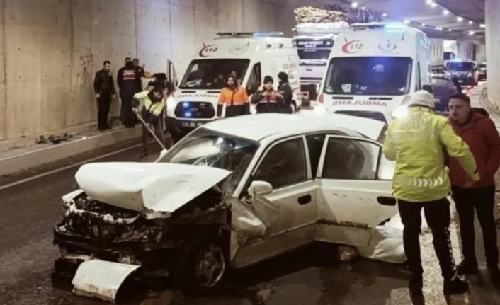Malatya'da Meydana Gelen 2 Ayrı Kazada 5 Kişi Yaralandı