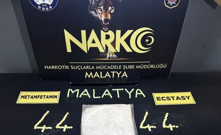 Malatya'da 9 kilo 720 gr skunk ele geçirildi