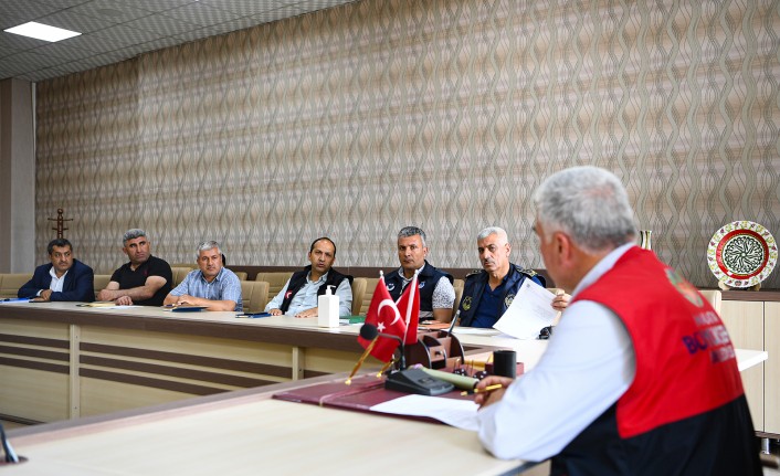 Kurban bayramı öncesi İstişare toplantısı düzenlendi