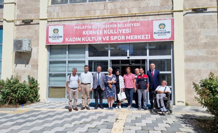 Mukim Temsilcisi Vinton Malatya Büyükşehir Belediyesi Hizmetlerini gezdi