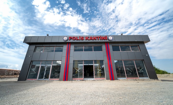 Yeni Polis Kantininin Yapımı Tamamlandı
