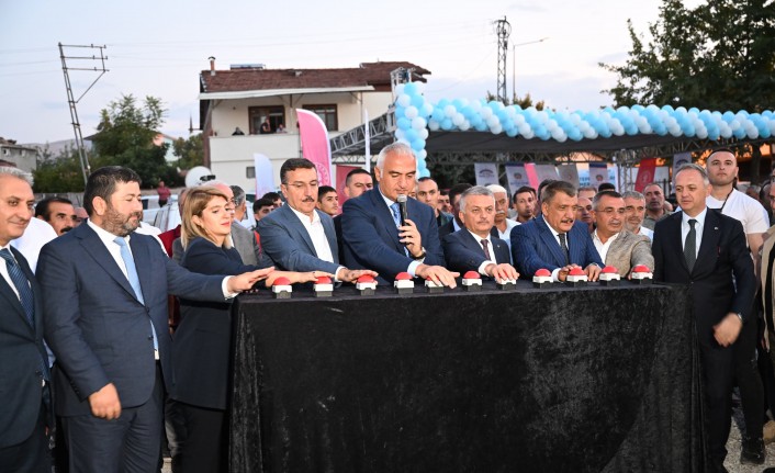 Arslantepe Karşılama Merkezinin temeli atıldı