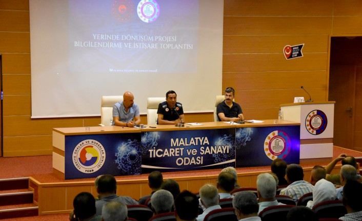 Malatya TSO’da “Yerinde Dönüşüm” Toplantısı 