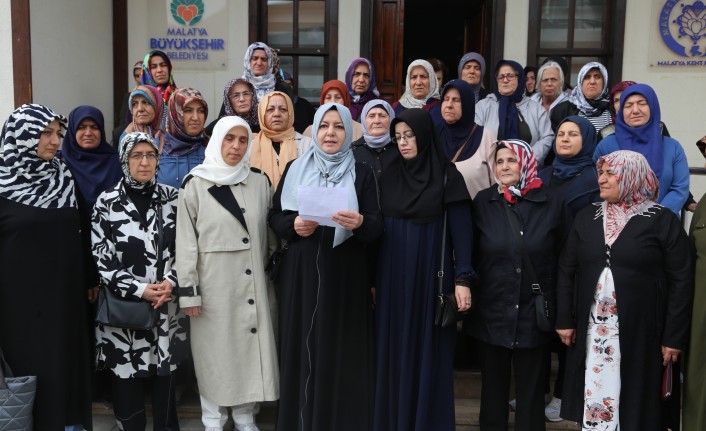 Malatya Kent Konseyi Kadın Meclisi'nden İsrail Vahşetine Dur Çağrısı 