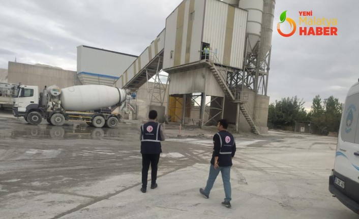 Ticaret Bakanlığı'ndan Malatya'daki çimento sektörüne inceleme