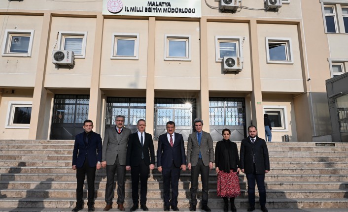 Başkan Gürkan İl Milli Eğitim Müdürü Behçet Bakır’a Hayırlı Olsun Ziyaretinde Bulundu