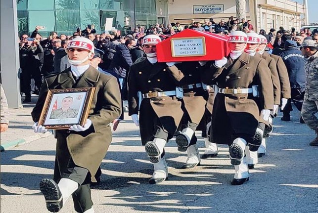 Emre Taşkın, Malatya’da  son yolculuğuna uğurlandı